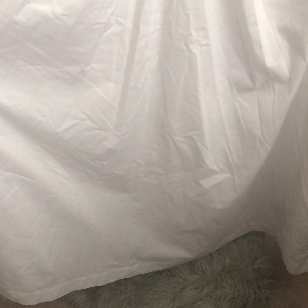 Abercrombie & Fitch White Cutout Midi Dress - Picture 7 of 9